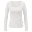 Wrap-Shirt - soft-white