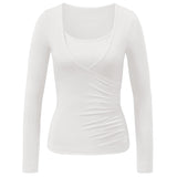 Wrap-Shirt - soft-white