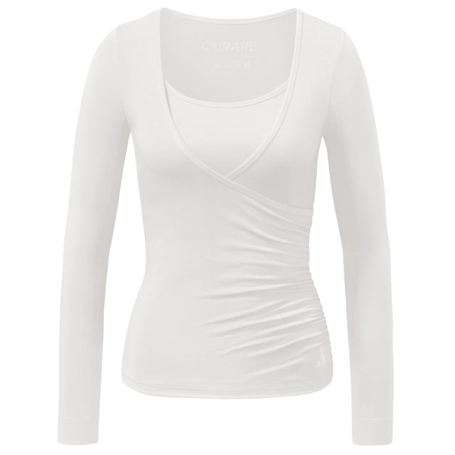 Wrap-Shirt - soft-white