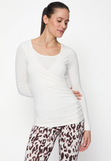 Wrap-Shirt - soft-white