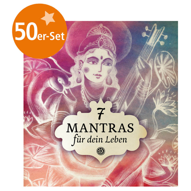 50er Set Mini-Heft - 7 Mantras für dein Leben