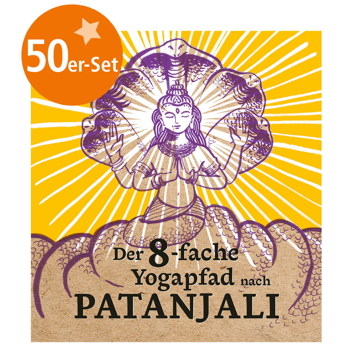 50er-Set Mini-Heft - Der 8-fache Yogapfad nach Patanjali