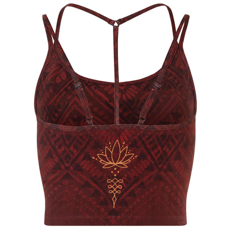 Yoga-Bra Shakti - henna-rot