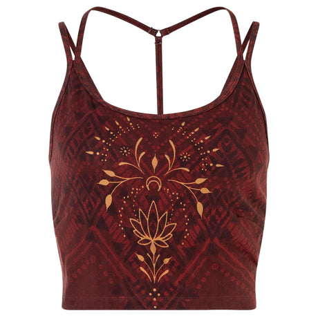 Yoga-Bra Shakti - henna-rot