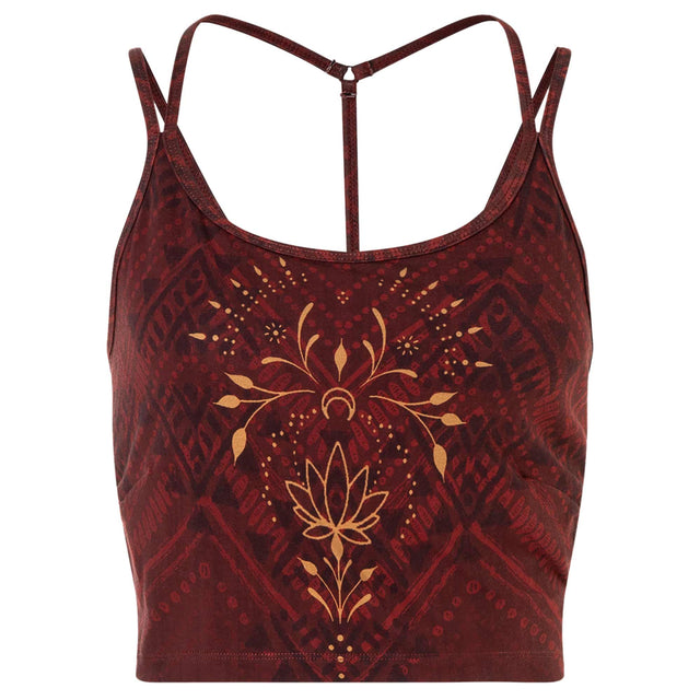 Yoga-Bra Shakti - henna-rot