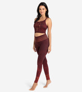 Yoga-Bra Shakti - henna-rot