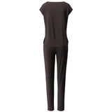 Onepiece Kombination - dark-brown