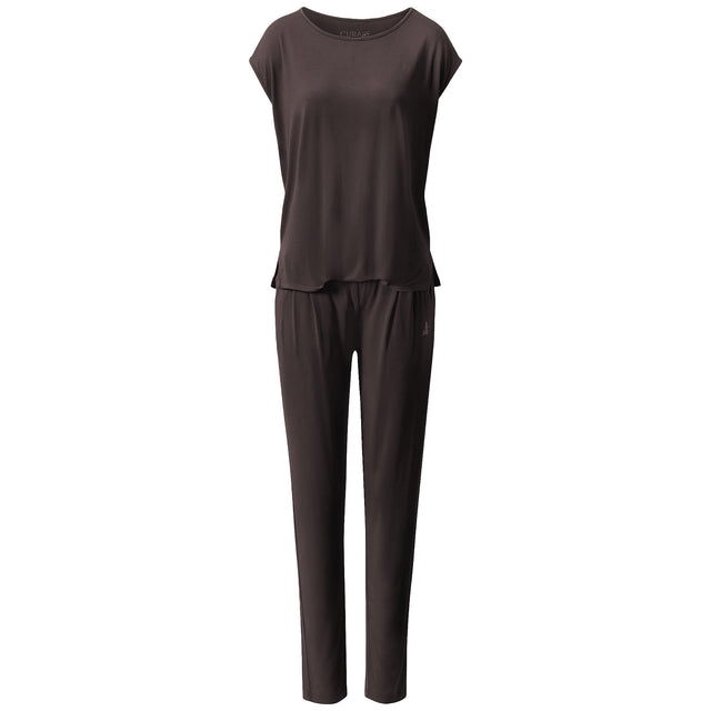 Onepiece Kombination - dark-brown
