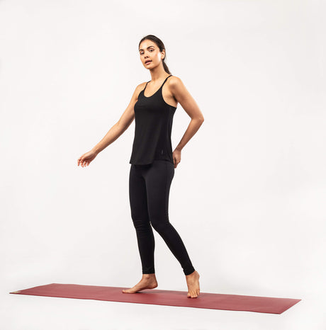 Yoga Leggins High Waist - black