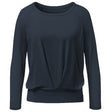 Yoga-Shirt Boxpleat - midnight-blue