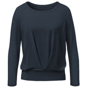Yoga-Shirt Boxpleat - midnight-blue
