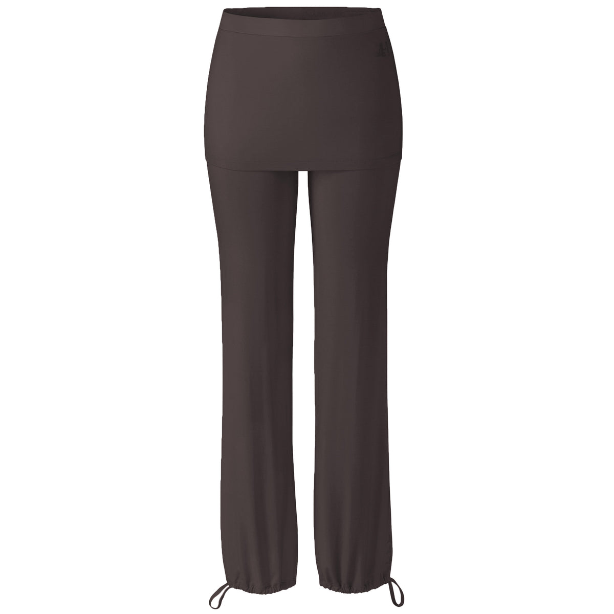 Long Pants, skirt - dark-brown