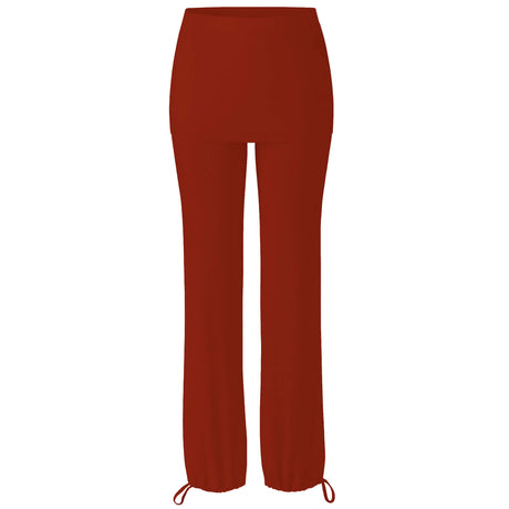 Long Pants, skirt - rubinrot