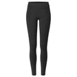 Yoga-Leggings, roll down - black