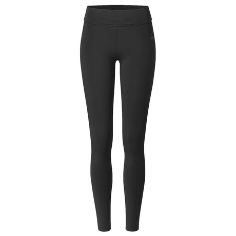 Yoga-Leggings, roll down - black