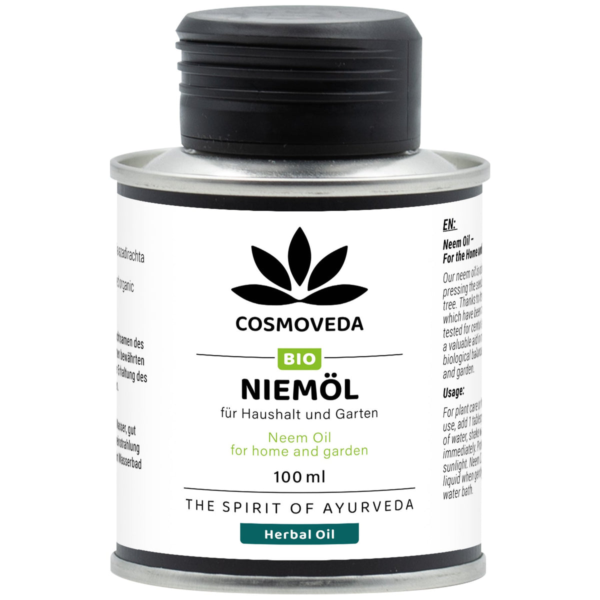 Huile de Neem Bio, 100 ml