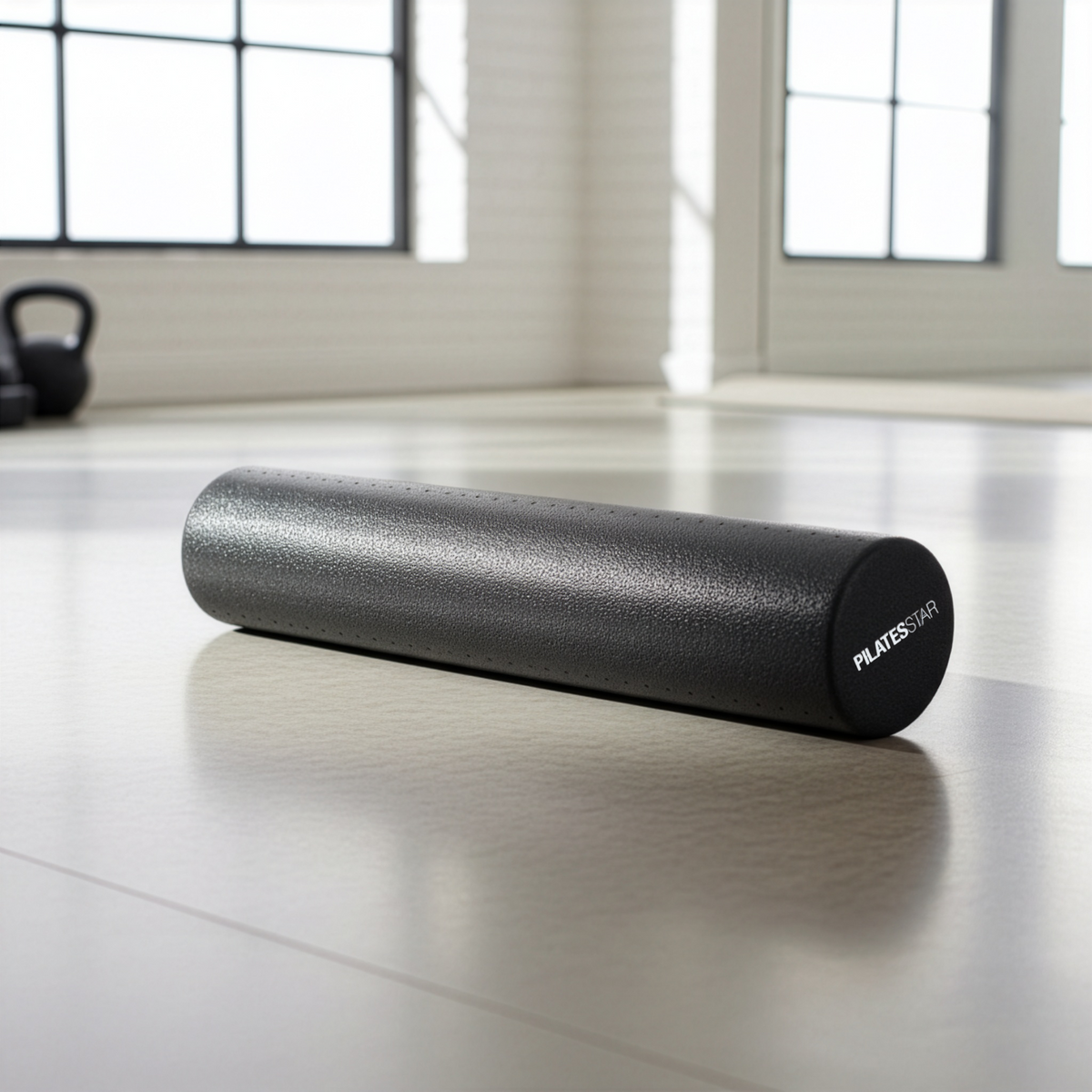 Faszienrolle / Pilatesrolle premium plus - black - 90cm