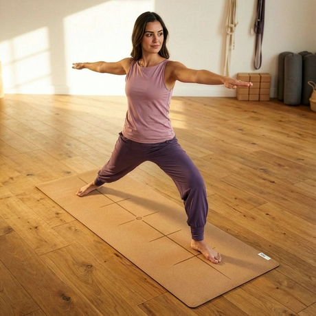 Yogamatte yogimat® cork nature - art collection