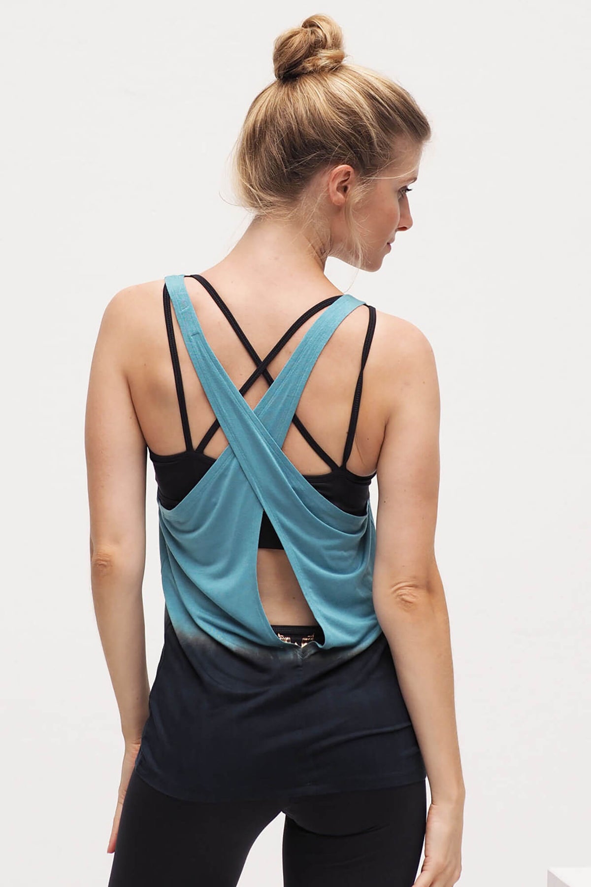 Aja Tank - Batik turquoise