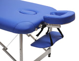 Massageliege alu