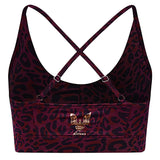 Yoga Bra Amba leo - ruby