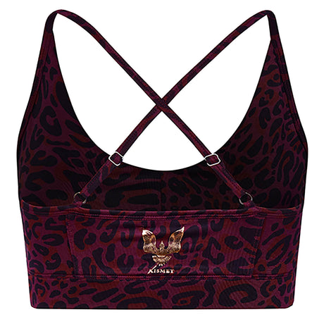 Yoga Bra Amba leo - ruby