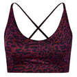 Yoga Bra Amba leo - ruby