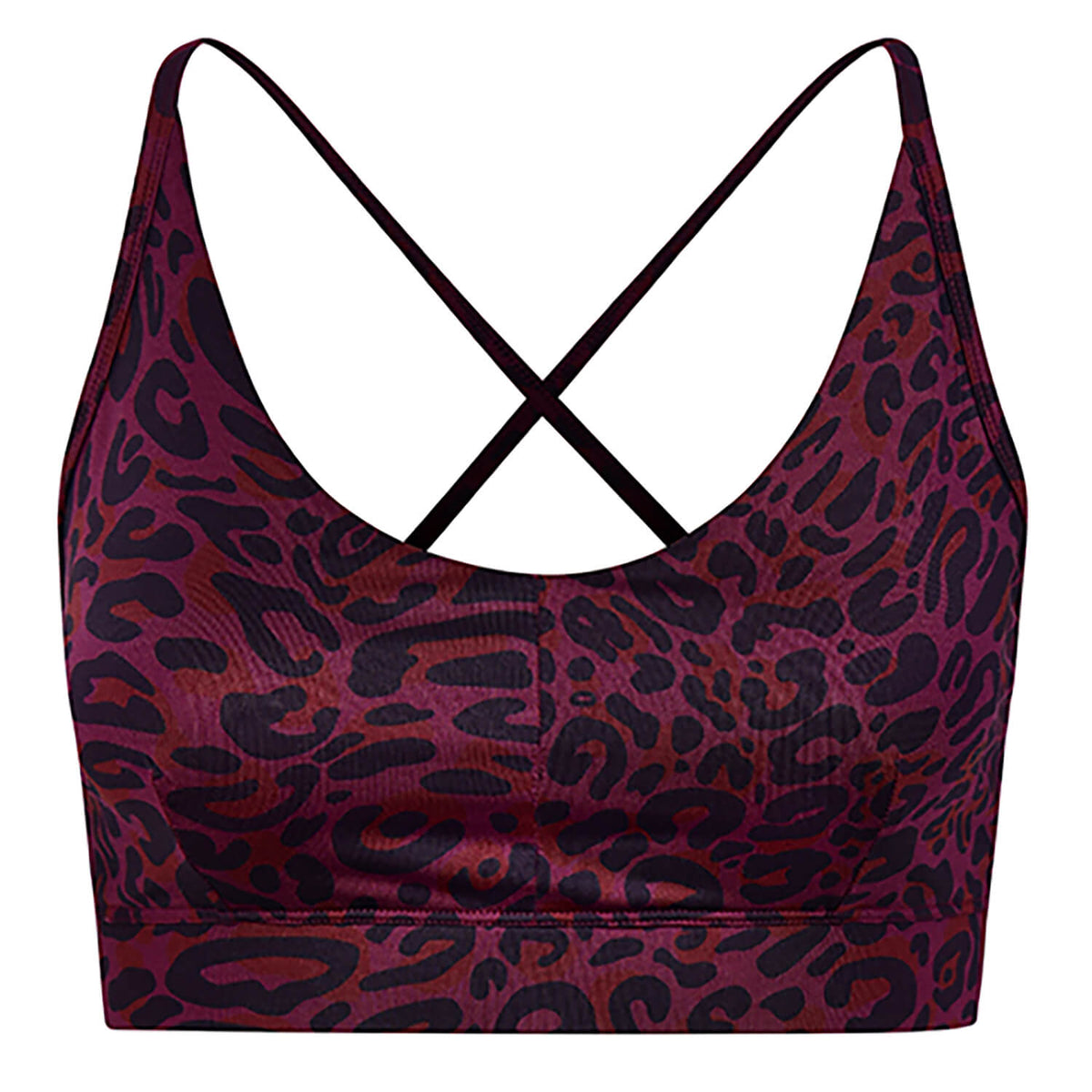 Yoga Bra Amba leo - ruby
