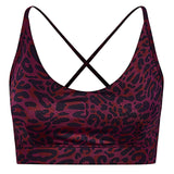 Yoga Bra Amba leo - ruby