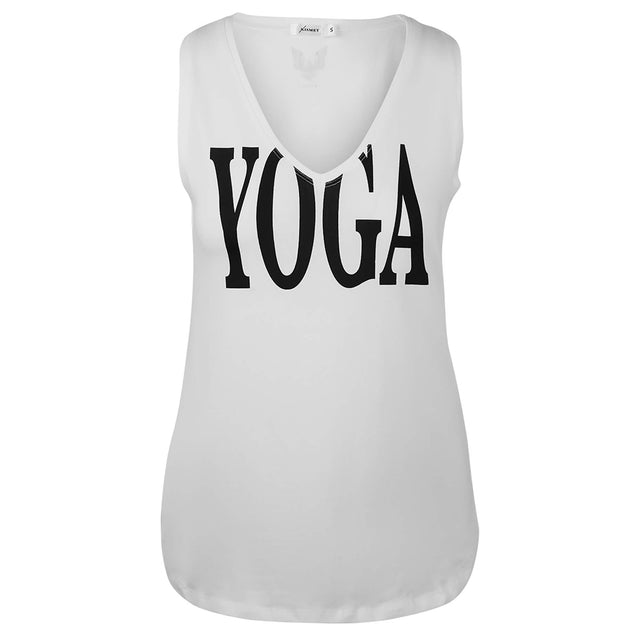 Ananda Tank YOGA - white
