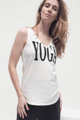 Ananda Tank YOGA - white