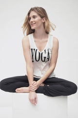 Ananda Tank YOGA - white