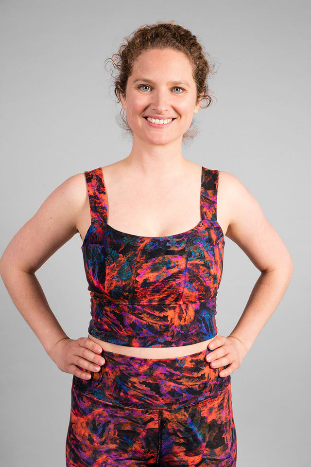 Aurora Yoga Bra - Magic Earth