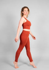 Aurora Yoga Bra - Siena