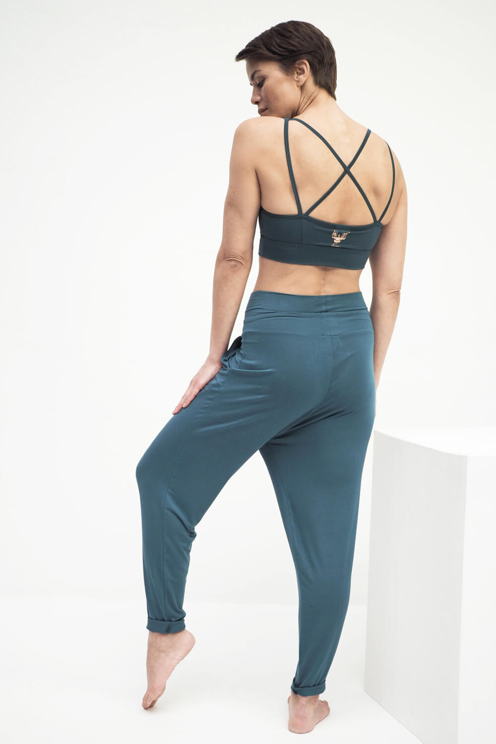 Yoga-Pant Bali - emerald
