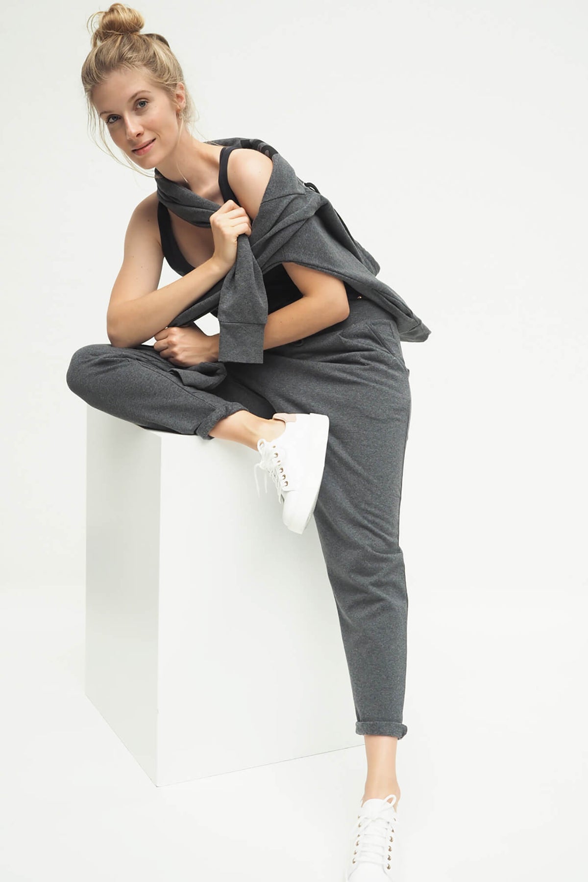 Pant Balian - grey marl