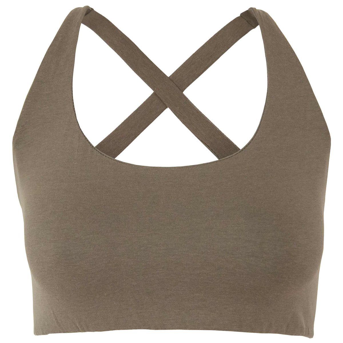 Yoga-Bra Brazil - olive
