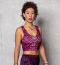 Yoga-Bra - Buddhi, aubergine
