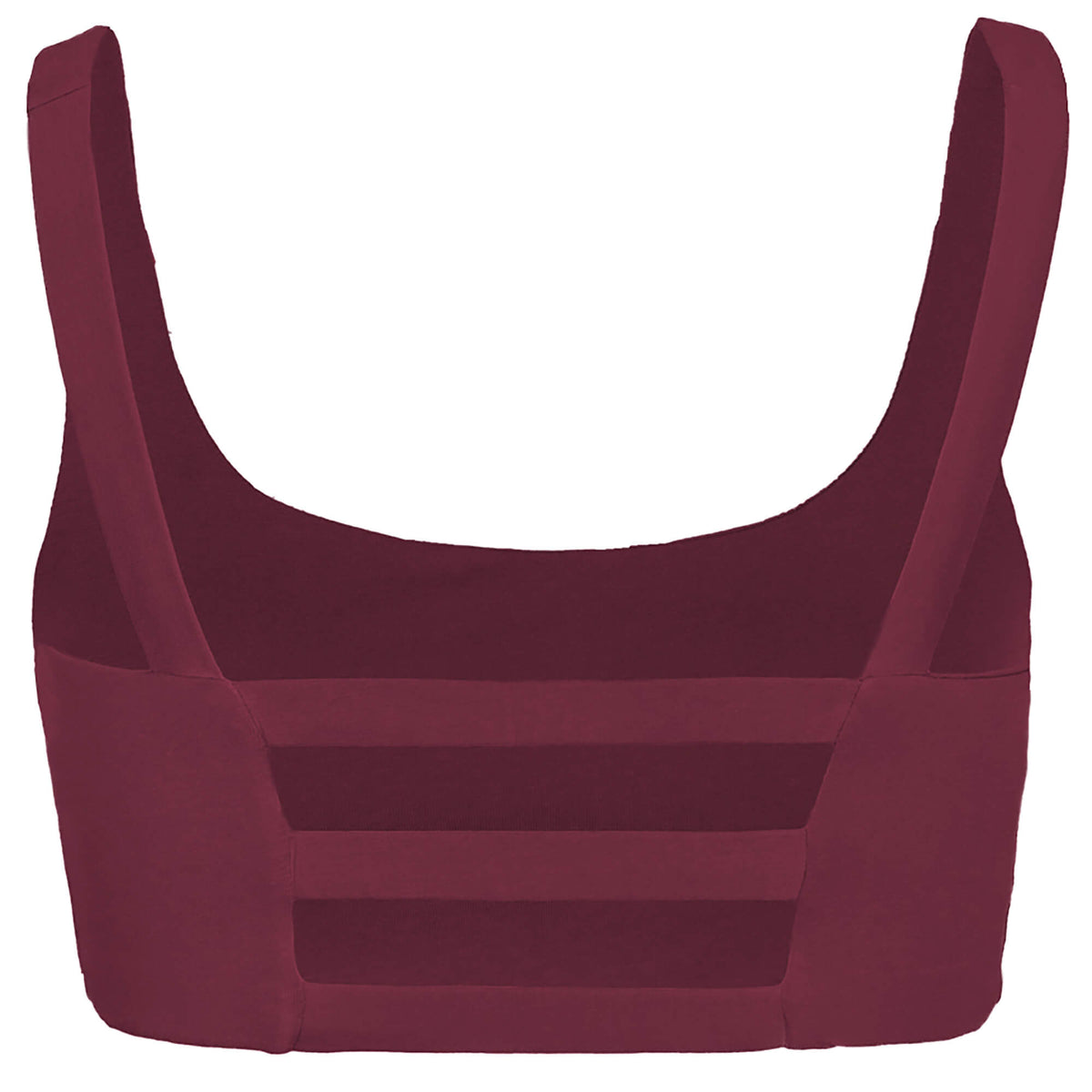 Yoga-Bra Carmen - burgundy