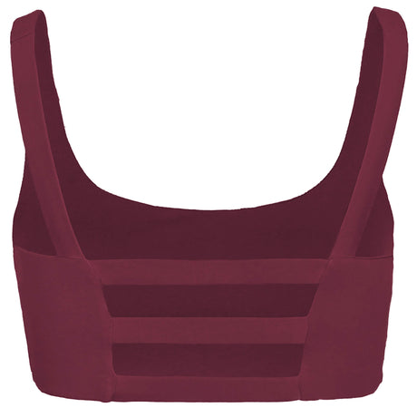 Yoga-Bra Carmen - burgundy