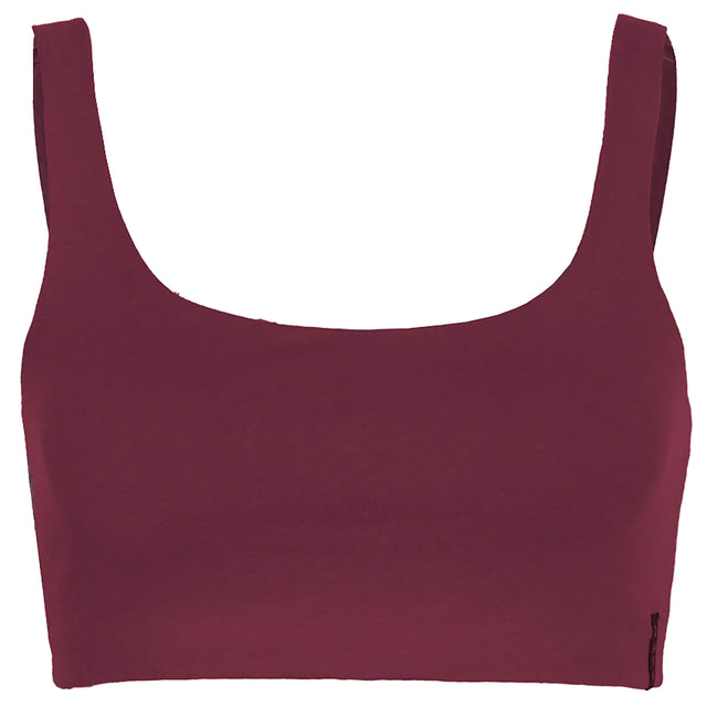 Yoga-Bra Carmen - burgundy