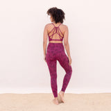 Yoga-Leggings Tosca - tencel berry