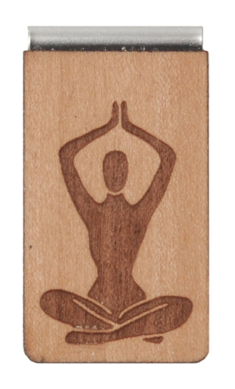 Lesezeichen aus Holz mit Gravur