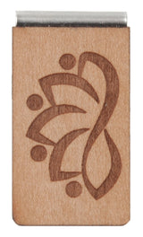 Lesezeichen aus Holz mit Gravur