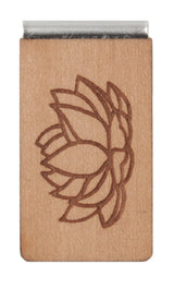 Lesezeichen aus Holz mit Gravur