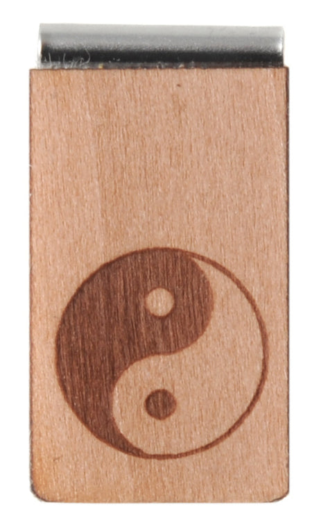 Lesezeichen aus Holz mit Gravur