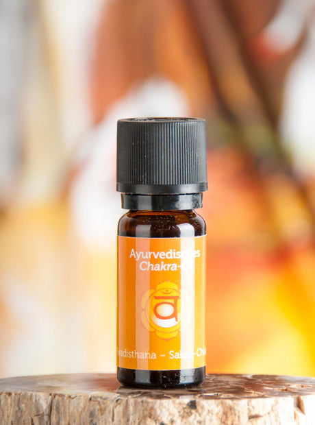 Ayurvedisches Chakraöl Svadisthana - Sakral-Chakra, 10 ml