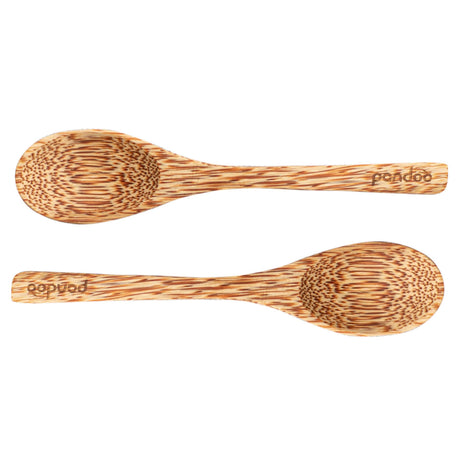 Kokosnuss-Set, 2 Schüssel & 2 Löffel