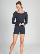 Cosy Longsleeve Amun - anthracite