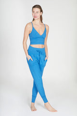 Yoga-Pants Cosy - sea